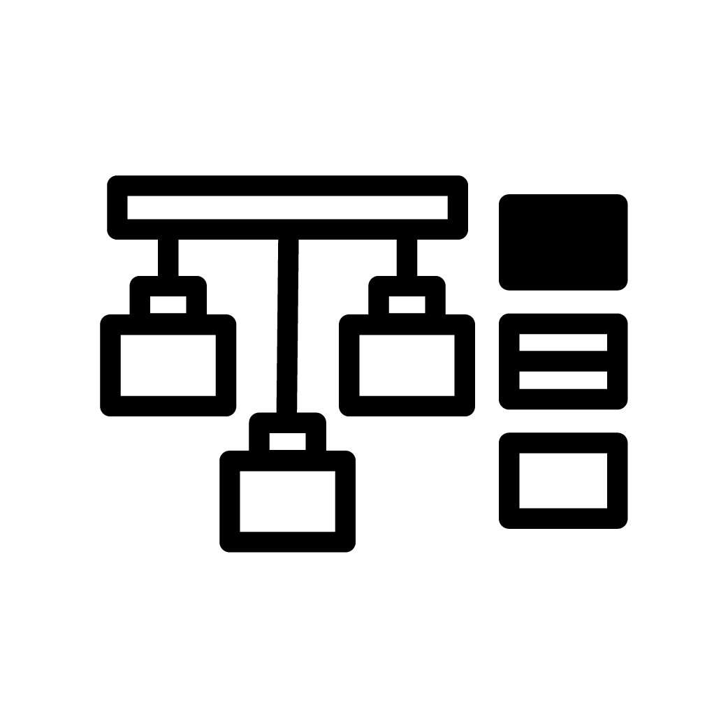 Svítidla v různých barevných kombinacích