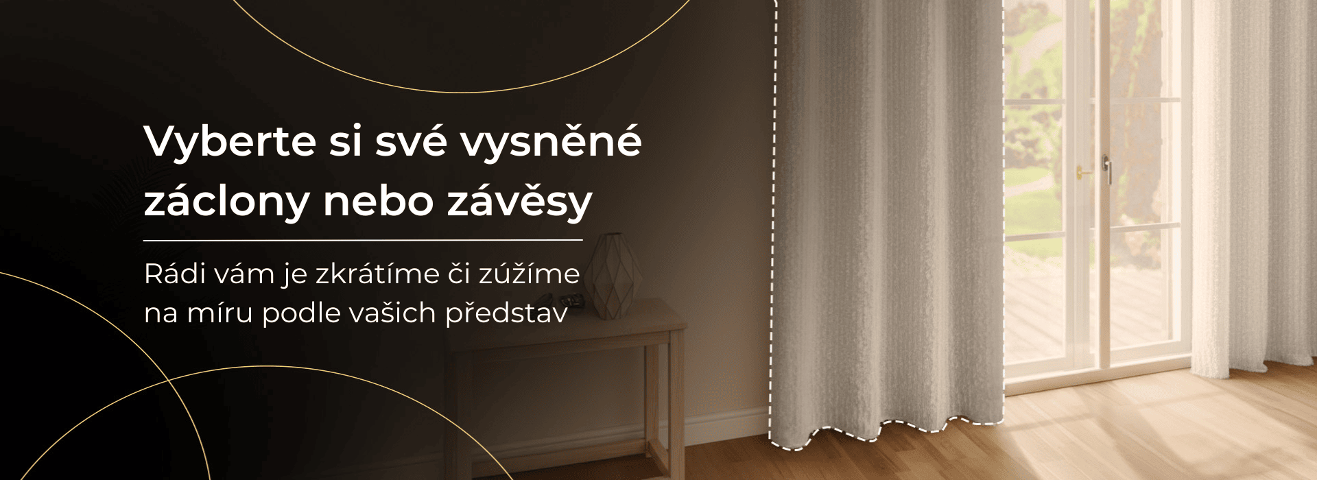 Závěsy a záclony pro váš domov