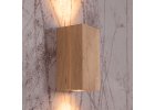 Dřevěná nástěnná svítidla