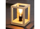 Dřevěné stolní lampy