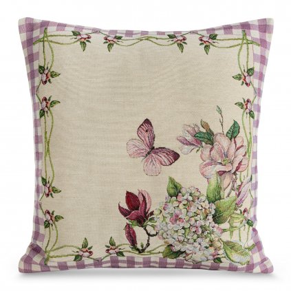 DEKORAČNÍ POVLAK NA POLŠTÁŘ FIO 45X45 CM VZOROVANÁ