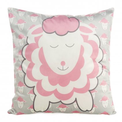 DĚTSKÝ DEKORAČNÍ POVLAK NA POLŠTÁŘ KIDS7 45X45 CM VZOROVANÁ