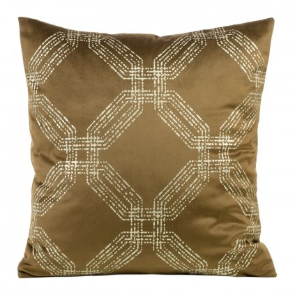 DEKORAČNÍ POVLAK NA POLŠTÁŘ BLINK30 45X45 CM MEDOVÁ