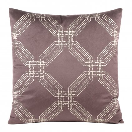 DEKORAČNÍ POVLAK NA POLŠTÁŘ BLINK30 45X45 CM STARORŮŽOVÁ