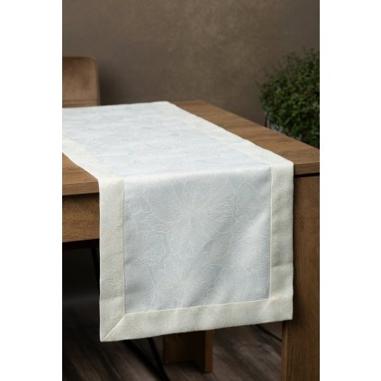 UBRUS LILIAN 40X200 CM KRÉMOVÝ