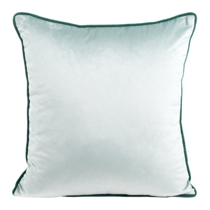 DEKORAČNÍ POVLAK NA POLŠTÁŘ MEL2 40X40 CM MÁTOVÁ/TYRKYSOVÁ
