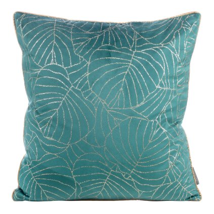 DEKORAČNÍ POVLAK NA POLŠTÁŘ LIMITED COLLECTION LILI2 45X45 CM TYRKYSOVÁ