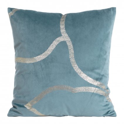 DEKORAČNÍ POVLAK NA POLŠTÁŘ BLINK40 45X45 CM SVĚTLEMODRÁ