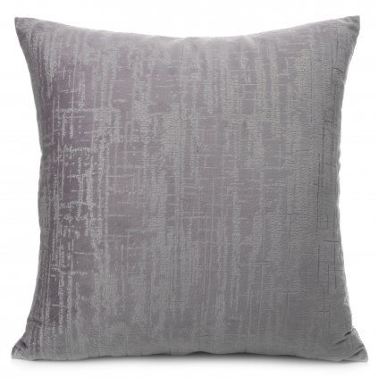 DEKORAČNÍ POVLAK NA POLŠTÁŘ MARSALA 40X40 CM SVĚTLEŠEDÁ