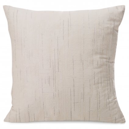 DEKORAČNÍ POVLAK NA POLŠTÁŘ MARSALA 40X40 CM KRÉMOVÁ