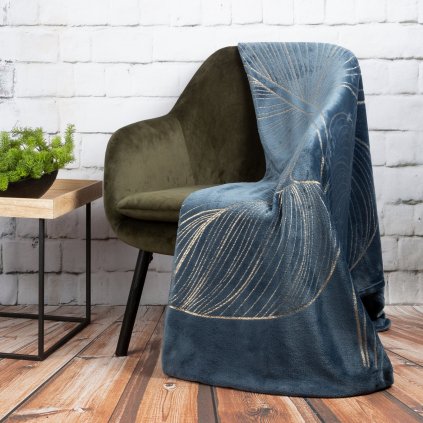 DEKA BLANCA1 150X200 CM NÁMOŘNICKÁ MODRÁ