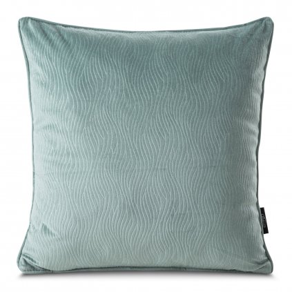 DEKORAČNÍ POVLAK NA POLŠTÁŘ LILI 40X40 CM SVĚTLEMODRÁ