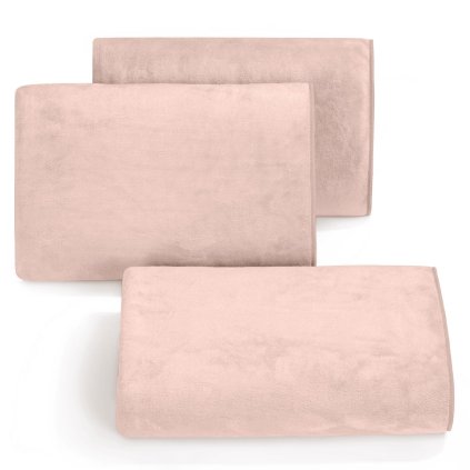 RYCHLESCHNOUCÍ RUČNÍK Z MIKROVLÁKNA AMY22 50X90 CM PUDROVÁ