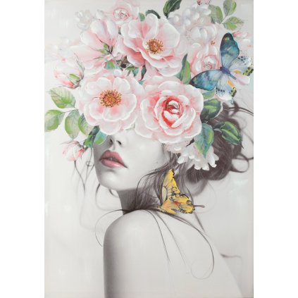 RUČNĚ MALOVANÝ OBRAZ 461B 70X100 CM