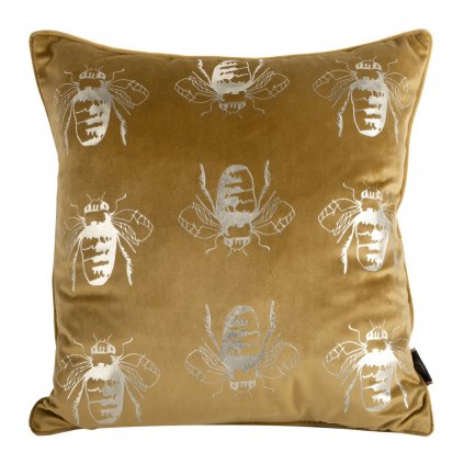 DEKORAČNÍ POVLAK NA POLŠTÁŘ BLINK15 45X45 CM MEDOVÁ