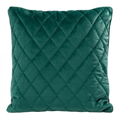 DEKORAČNÍ POVLAK NA POLŠTÁŘ VELVET27 45X45 CM TMAVĚTYRKYSOVÁ