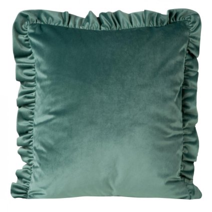 DEKORAČNÍ POVLAK NA POLŠTÁŘ VELVET25 45X45 CM MÁTOVÁ