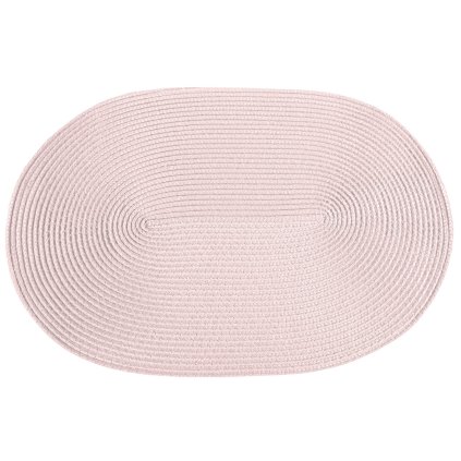 SADA 6KS PROSTÍRÁNÍ NA STŮL JUDY2 45X30 CM PÚDROVĚ RŮŽOVÁ