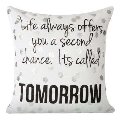 DEKORAČNÍ POVLAK NA POLŠTÁŘ ESSIE 38X38 CM VZOROVANÁ