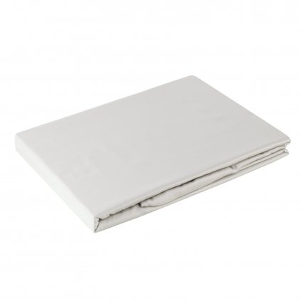 MAKOSATENOVÉ PROSTĚRADLO NOVA 210X220 CM STŘÍBRNÁ