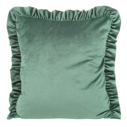 DEKORAČNÍ POVLAK NA POLŠTÁŘ VELVET25 45X45 CM MÁTOVÁ