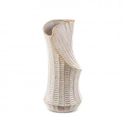 DEKORAČNÍ VÁZA LIZA (02) 18x18x40 CM VÍCEBAREVNÁ