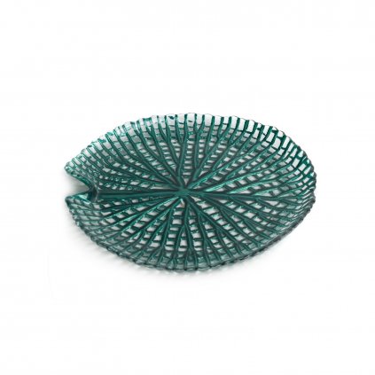 SKLENĚNÝ DEKORAČNÍ TALÍŘ MELA (01)