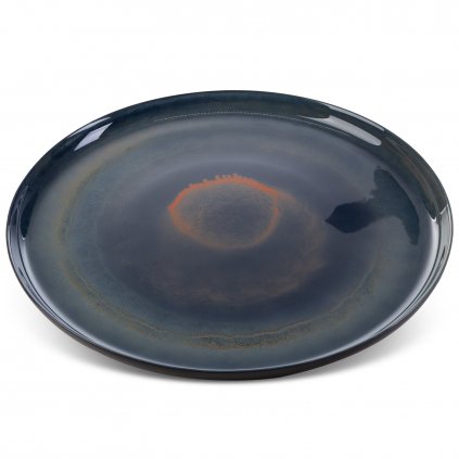 SKLENĚNÝ DEKORAČNÍ TALÍŘ EVA (03) VÍCEBAREVNÁ