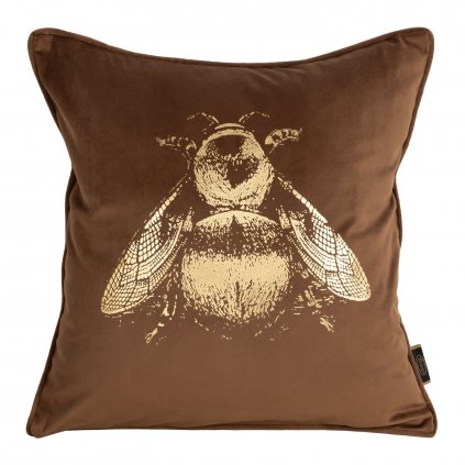 DEKORAČNÍ POVLAK NA POLŠTÁŘ BLINK 45X45 CM CIHLOVÁ