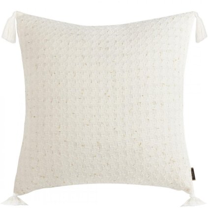 DEKORAČNÍ POVLAK NA POLŠTÁŘ TERRA COLLECTION SEVILLE3 60X60 CM KRÉMOVÁ