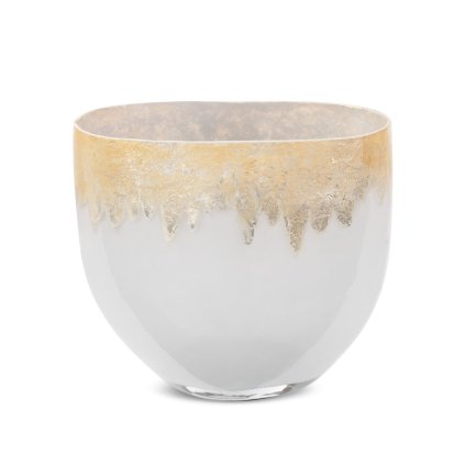 DEKORAČNÍ VÁZA IRIS (01) 21X11X19 CM VÍCEBAREVNÁ