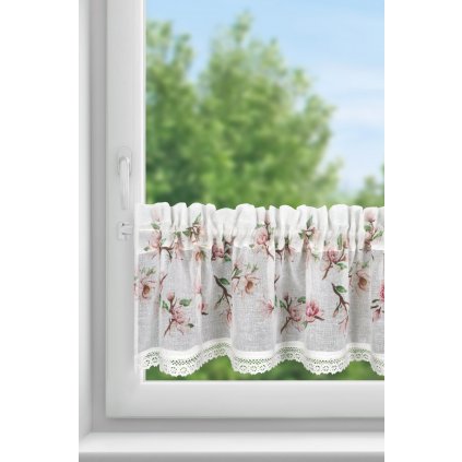 KRÁTKÁ ZÁCLONA NA PÁSCE ARI 150X30 CM VÍCEBAREVNÁ