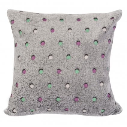 poszewka neon antracyt 40x40