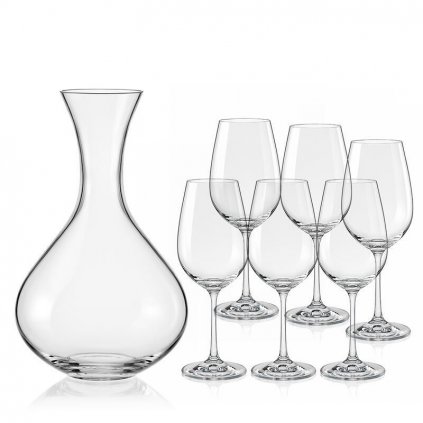 bohemia viola zestaw do wina 1 6