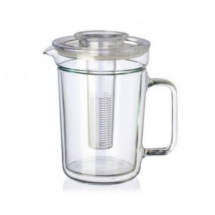 simax dzbanek dual 1 l z plastikowym zaparzaczem