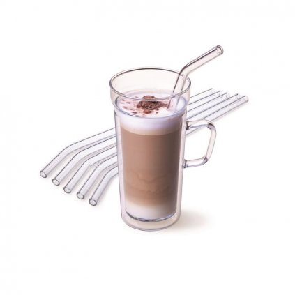 simax rurka szklana zakrzywiona 23cm kpl 6 szt