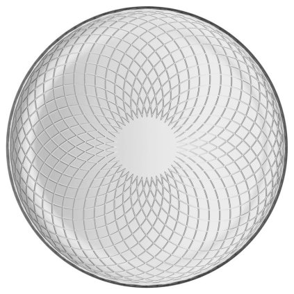 x tg elina talerz 174cm dekor krzyzyki