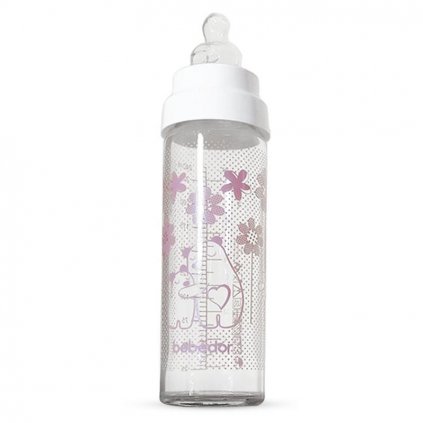 simax butelka dla niemowlat 240ml pink bears