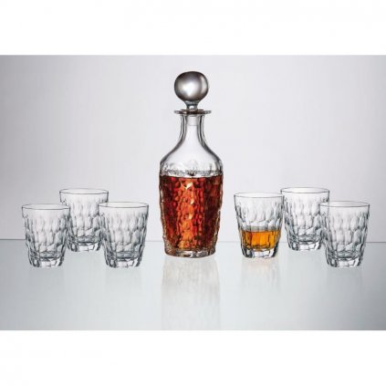 bohemia marble zestaw do whisky 1 6