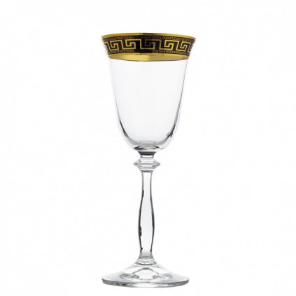 bohemia angela 185ml kieliszek verso gold 6 szt