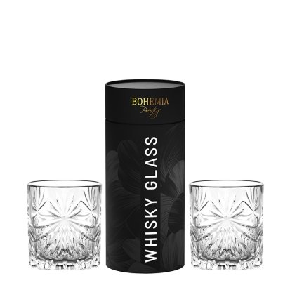 bohemia prestige fiore szklanka whisky tuba 2x