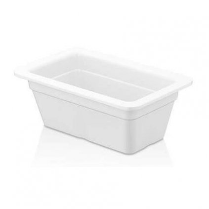 melamina pojemnik gn 1 4 265x162x10cm bialy