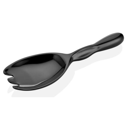 x melamina lyzka do serwowania czarna 25cm