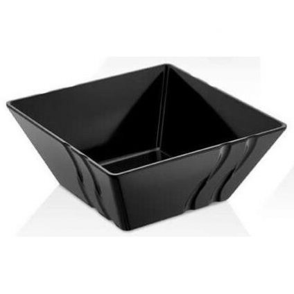 melamina luxor misa kwadratowa 30cm czarna