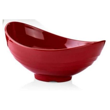 melamina diva misa 36 x 28 cm czerwona