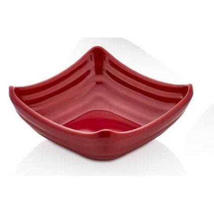 x melamina karo miska do przystawek czerwona 100ml