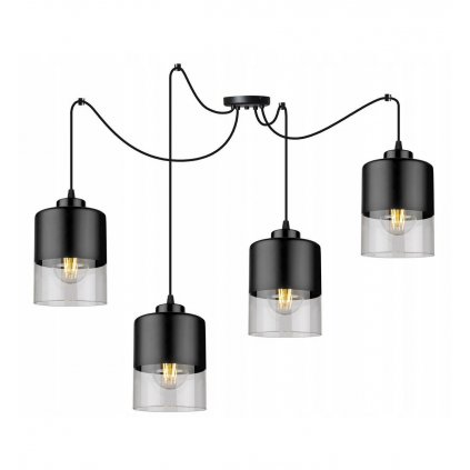 nowoczesna lampa typu pajak w loftowym stylu