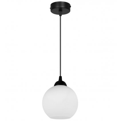 nowoczesna regulowana lampa wiszaca kulisty klosz