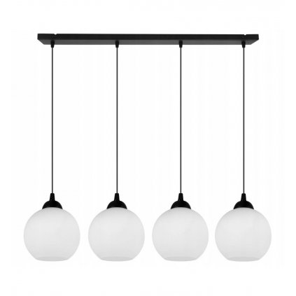 regulowana nowoczesna lampa kulka ze szklanym kloszem