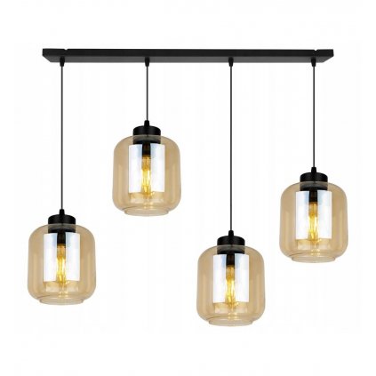 modernistyczna lampa novalja regulowana na metalowej listwie